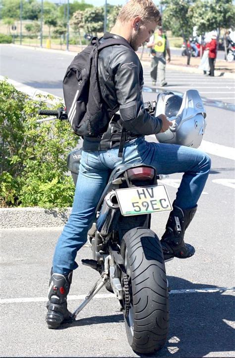 Super Skinny Jeans Biker Leather Leather Men Leather Jackets Motard