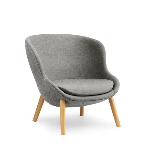 Normann Copenhagen Hyg Lounge Chair Oak Connox