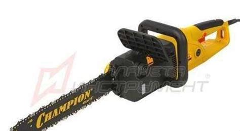 Пила цепная электрическая champion 420N-16" | Festima.Ru – частные ...