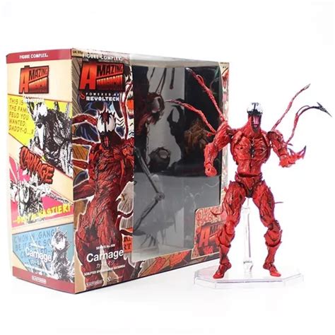 Boneco Action Figure Carnificina Carnage Homem Aranha Venom