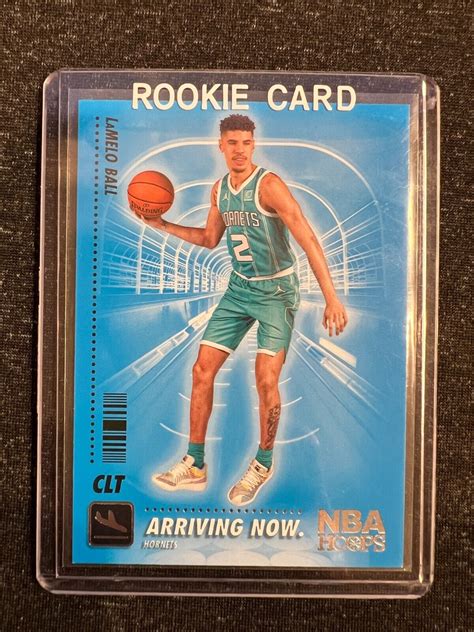 Panini Hoops Lamelo Ball Arriving Now Rookie Card Near Mint