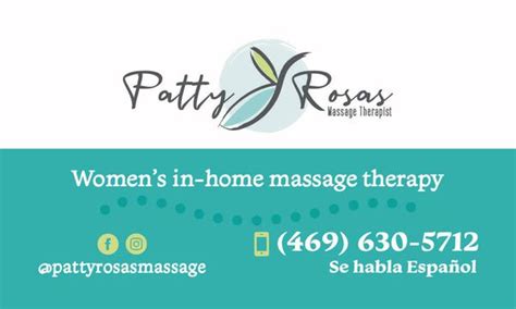 Patty Rosas Massage Therapist Updated January 2025 Sachse Texas Massage Phone Number Yelp