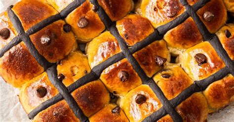 Choc Chip Hot Cross Buns Sugar Salt Magic