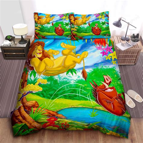 The Lion King Simba Timon And Pumbaa Hakuna Matata Bed Sheets Duvet Cover