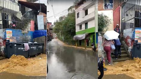 Fuertes Lluvias Generan Inundaciones En Santo Domingo Savio Medell N