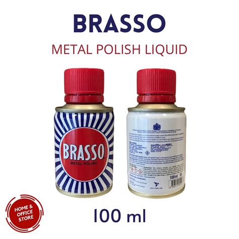 Jual Brasso Metal Polish Liquid Ml Cairan Pembersih Pengkilat