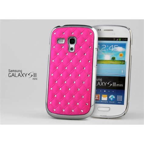 Coque Samsung Galaxy S Mini Luxury Leather Rose Achat Vente Coque