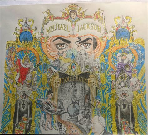 Dangerous Albums Cover Michael Jackson Official Site