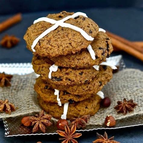 Hot Cross Cookies A Virtual Vegan