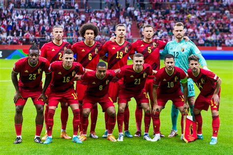 Reprezentacja Belgii Kadra Na Mundial Czerwone Diab Y S Jednym Z