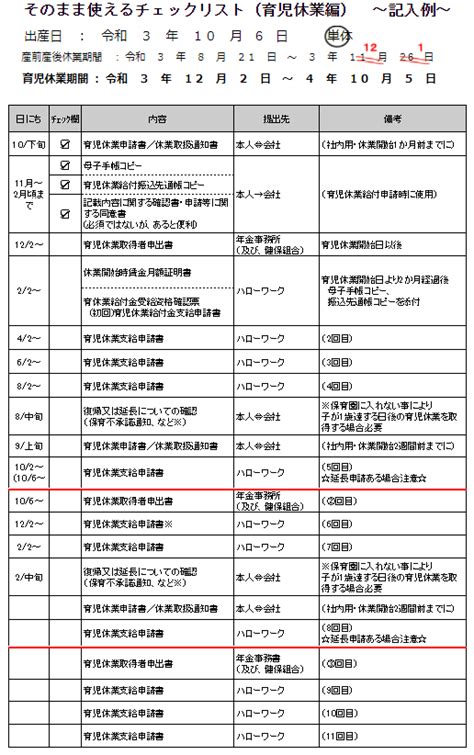 【チェックリスト付き】産休・育休の対応事務の手引き完全版②