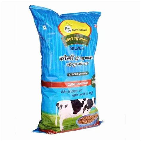 Cool Place Maize Kosi Silver Cattle Feed Packaging Type Pp Bags