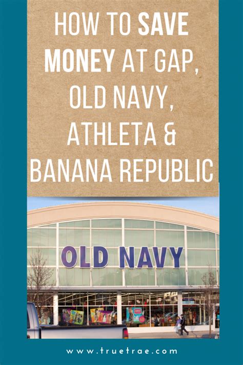 How to Save Money at Gap, Old Navy, Athleta & Banana Republic