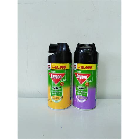 Jual Baygon Spray Anti Nyamuk Lalat Kecoa Ml Shopee Indonesia