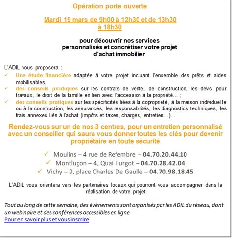 Information Agence D Partementale D Information Sur Le Logement Adil