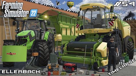 Preparing For Giant Grass Silage Harvest With Kedex Ellerbach Farming Simulator 22