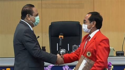 Foto Prof Jamaludin Jadi Rektor Unhas Syafruddin Bagus Dan Layak