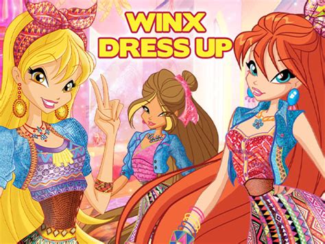 Winx Club Dress Up