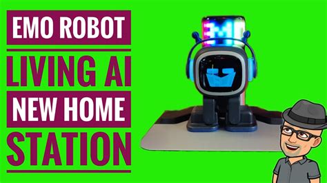 Emo Robot Home Station By Living Ai Beta Version First Look Youtube