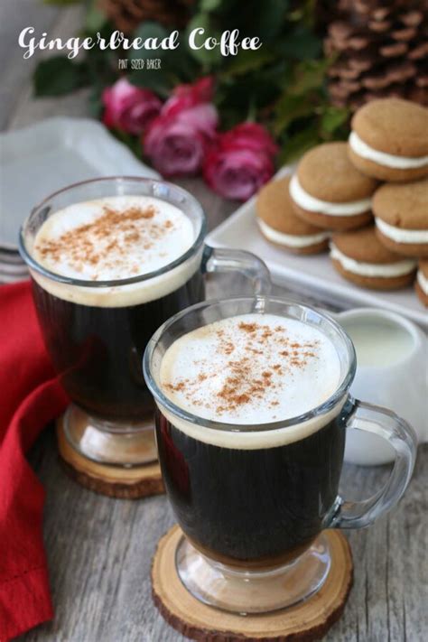 Gingerbread Coffee Recipe Video Pint Sized Baker