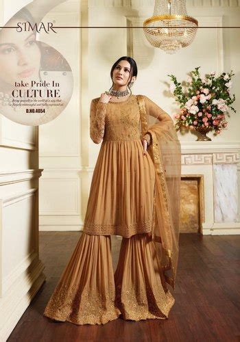 Georgette Semi Stitched Pakistani Bridal Collection Suits At Rs 2999