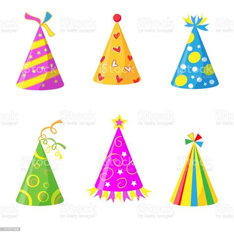 Party Hats Stock Illustration Download Image Now Anniversary