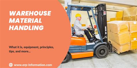 Warehouse Material Handling (Equipment, Principles, and Tips)