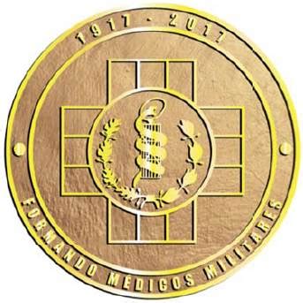 Medalla Conmemorativa Del Centenario De La Escuela M Dico Militar