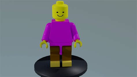 Lego Man 3d Model