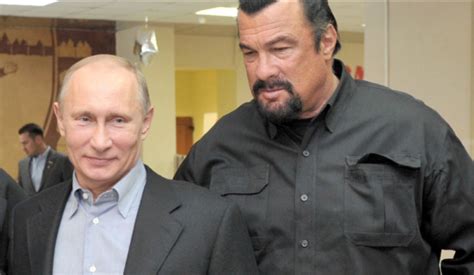 Vladimir Putin Firma Un Decreto Para Honrar A Steven Seagal Actor