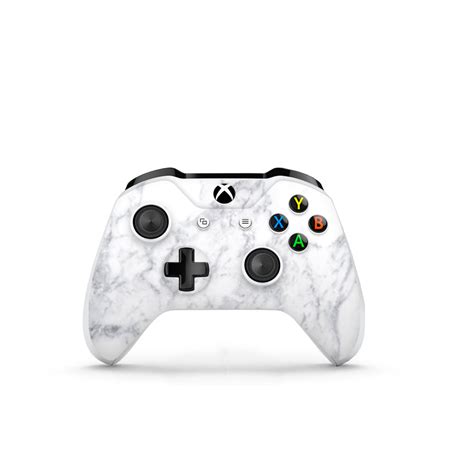 White Marble Xbox One S Controller Skin - Uniqfind