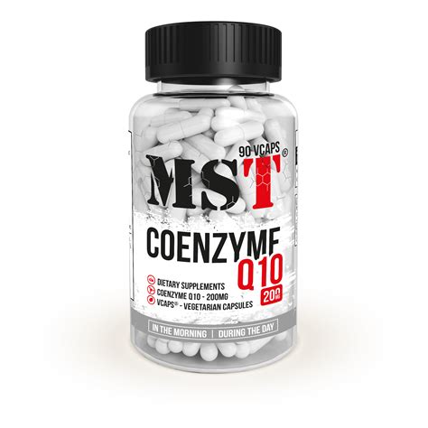 MST® Coenzyme Q10 200 mg 90 капсул | Убихион | Кофермент Q10 | Коэнзим ...