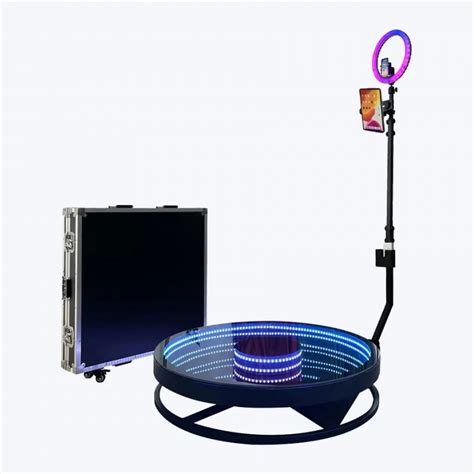 Photobooth 360 Spiral Enclosure Background For 360 Photo Booth Machine