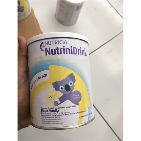 Jual SUSU NUTRICIA NUTRINI DRINK POWDER 400 GR VANILA UNTUK ANAK