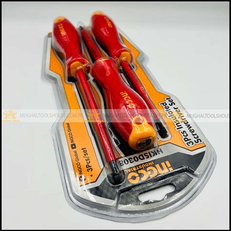 Ingco Pcs Insulated Screwdriver Set Mughal Tools House