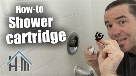 How To Replace Shower Cartridge Stop Tub Drip Single Handle Shower