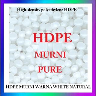 Jual Kg Hdpe Murni High Density Polyethylene Pehd Polietilena Biji