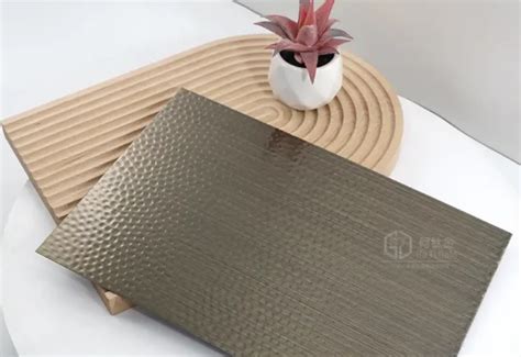 Hairline Antique Bronze Honeycomb A Stainless Steel Sheet Hotigold