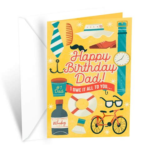 Happy Birthday Dad Card Messages