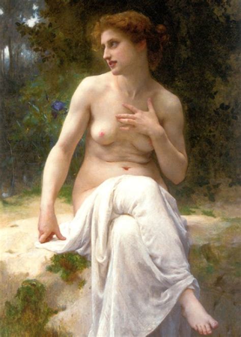 Nymphe Painting Guillaume Seignac Oil Paintings