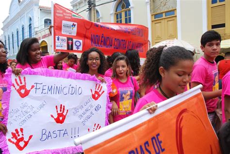 Campanha Maria Da Penha Em A O Realiza Caminhada Pelo Centro