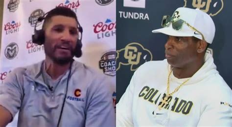 Colorado State Hc Jay Norvell Criticizes Deion Sanders S Attire