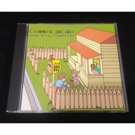 Cd Compila O Punk Rock Hardcore Ratos De Por O Shopee Brasil