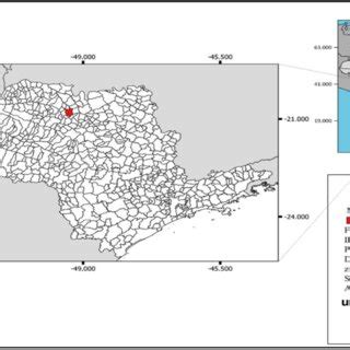 Localiza O Do Munic Pio De S O Jos Do Rio Preto Fonte Base De Dados