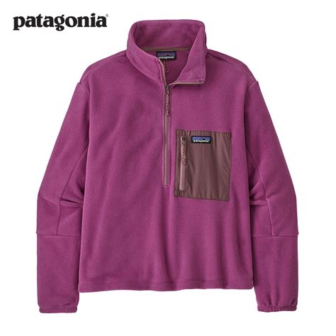 女士套头抓绒衣microdini 12 Zip 26260 Patagonia巴塔哥尼亚 Patagonia品牌 美乐淘潮牌汇