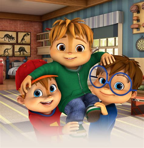 Download Caption Alvin And The Chipmunks Looking Up Into The Sky