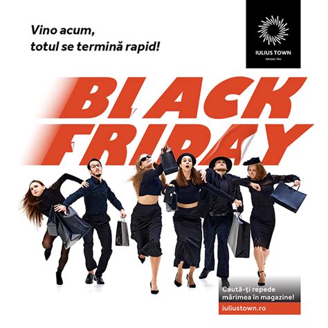 În Iulius Town începe Black Friday iar reducerile ajung până la 70