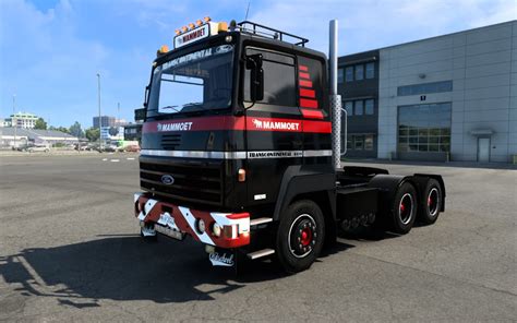 Mammoet Ford Transcontinental For Euro Truck Simulator 2 TruckyMods