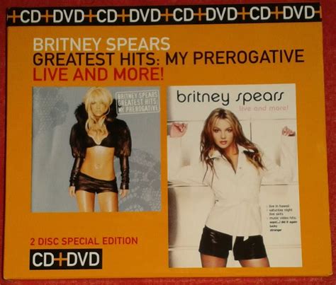 My Collection Britney Spears Greatest Hits My Prerogative Live