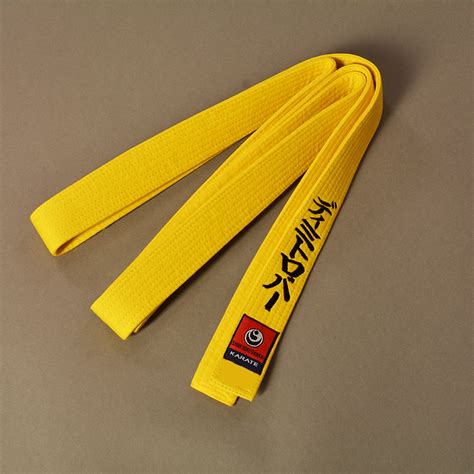 Shinkyokushin yellow belt – sorashop.net